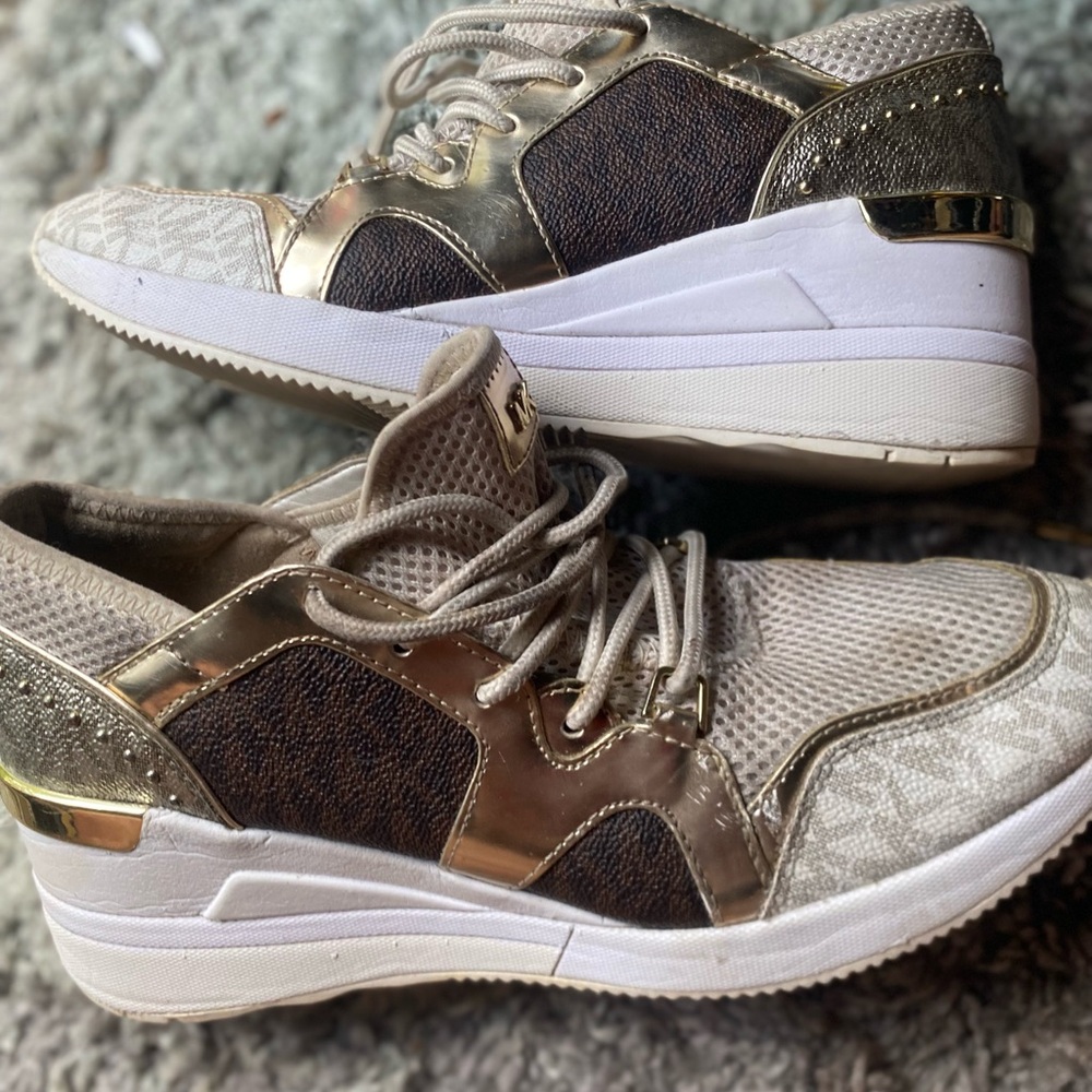 Michael Kors Women's wedge sneakers